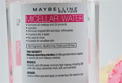 micellar water ingredients.